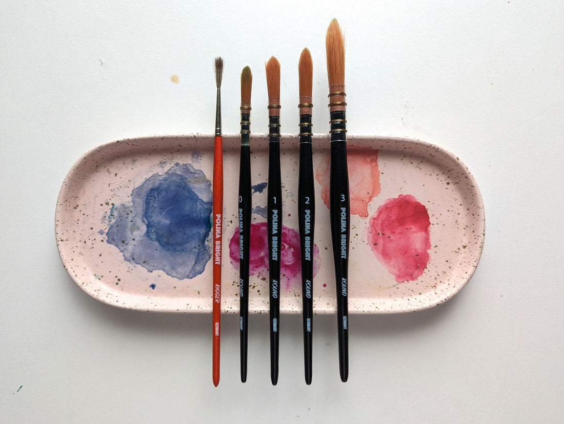 FAVOURITES: Watercolour Brushes & Paints