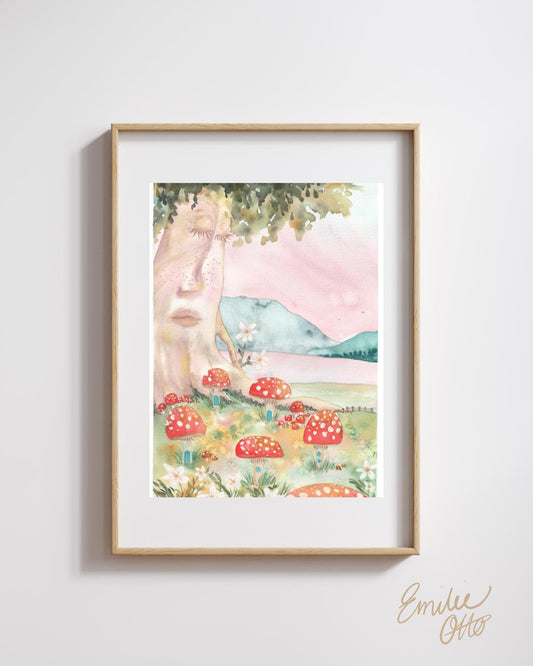 The Golden Gum - Art Print