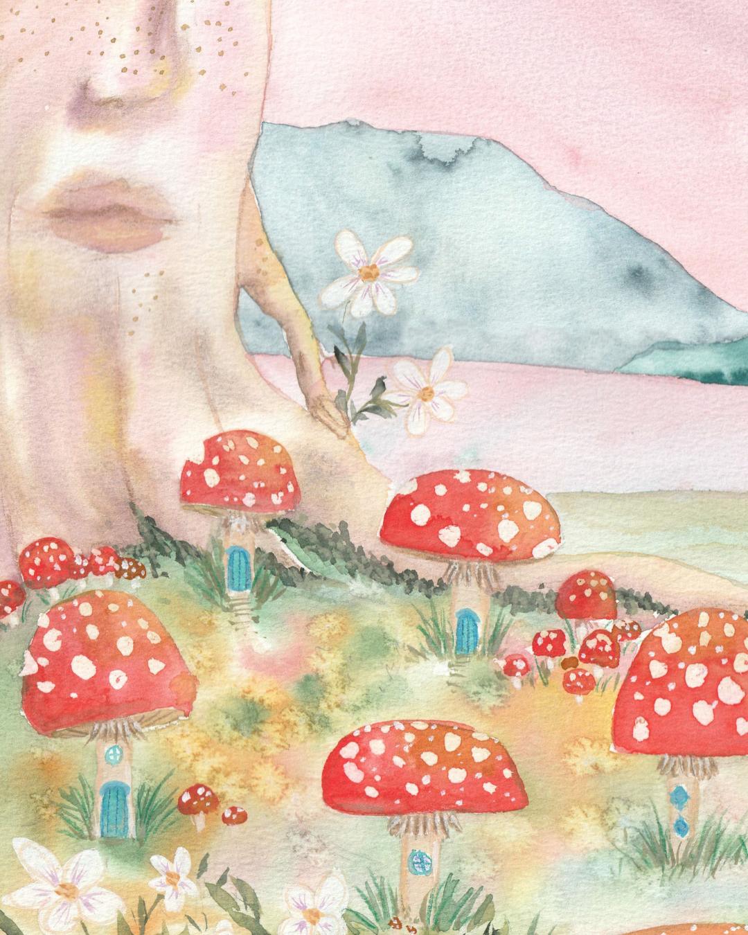 The Golden Gum - Art Print