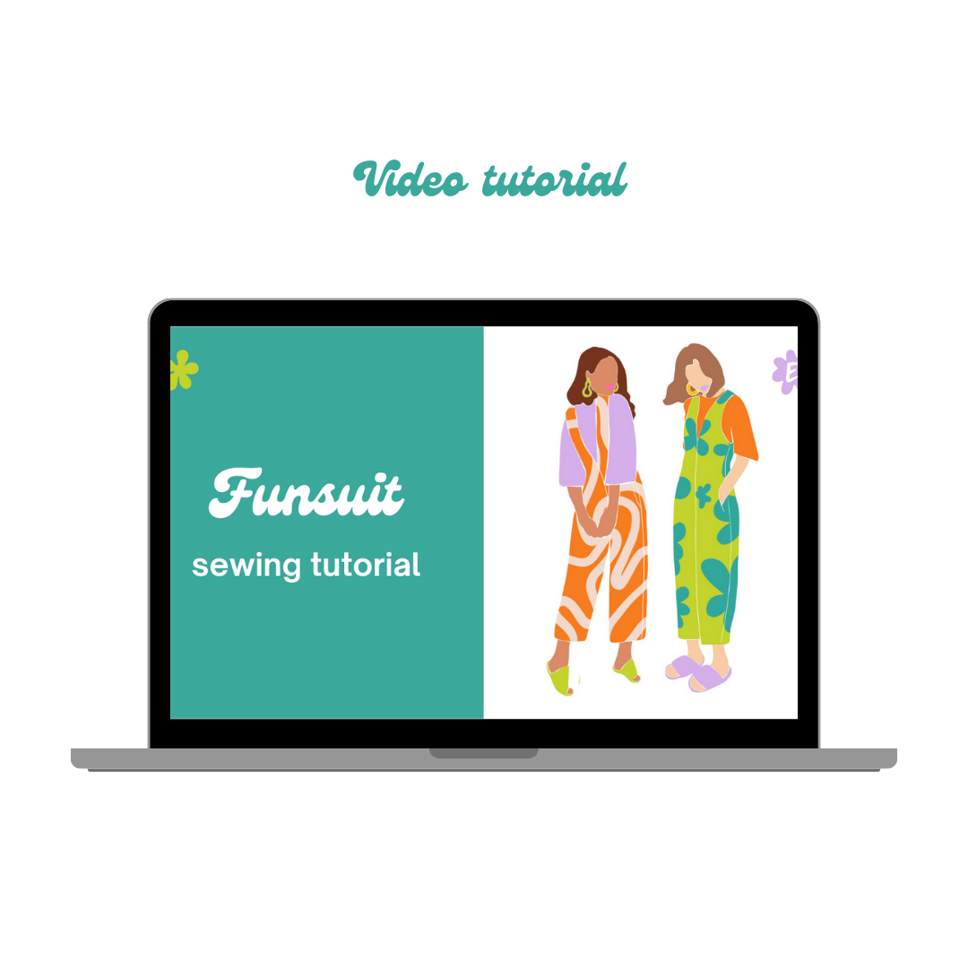 FUNSUIT - Jumpsuit PDF indie sewing pattern
