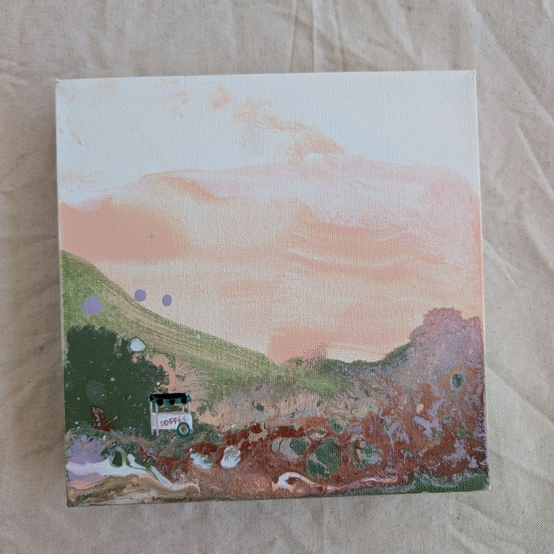 But Coffee First - Original Artwork